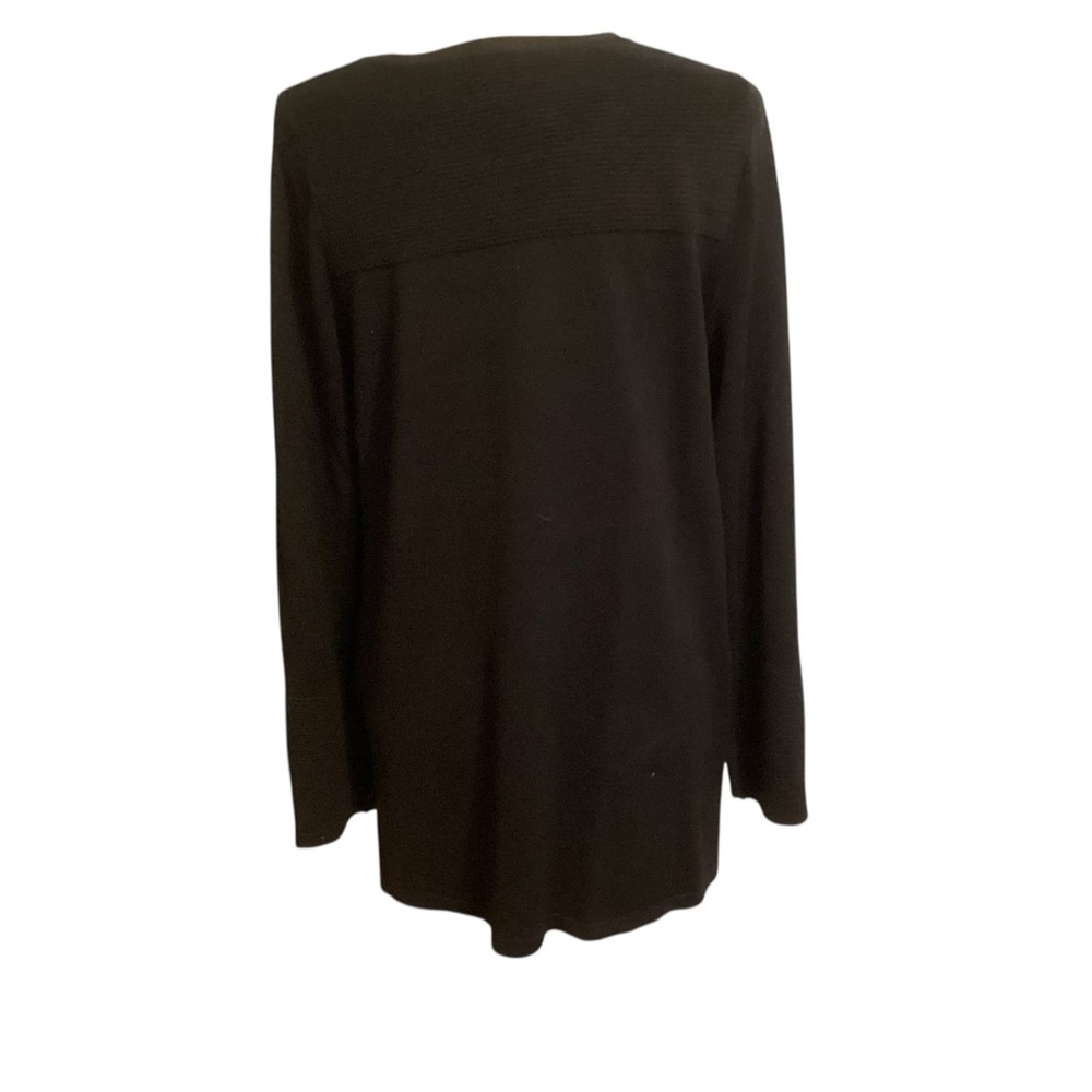 Chicos pullover sweater in black size medium NWOT - Picture 5 of 5